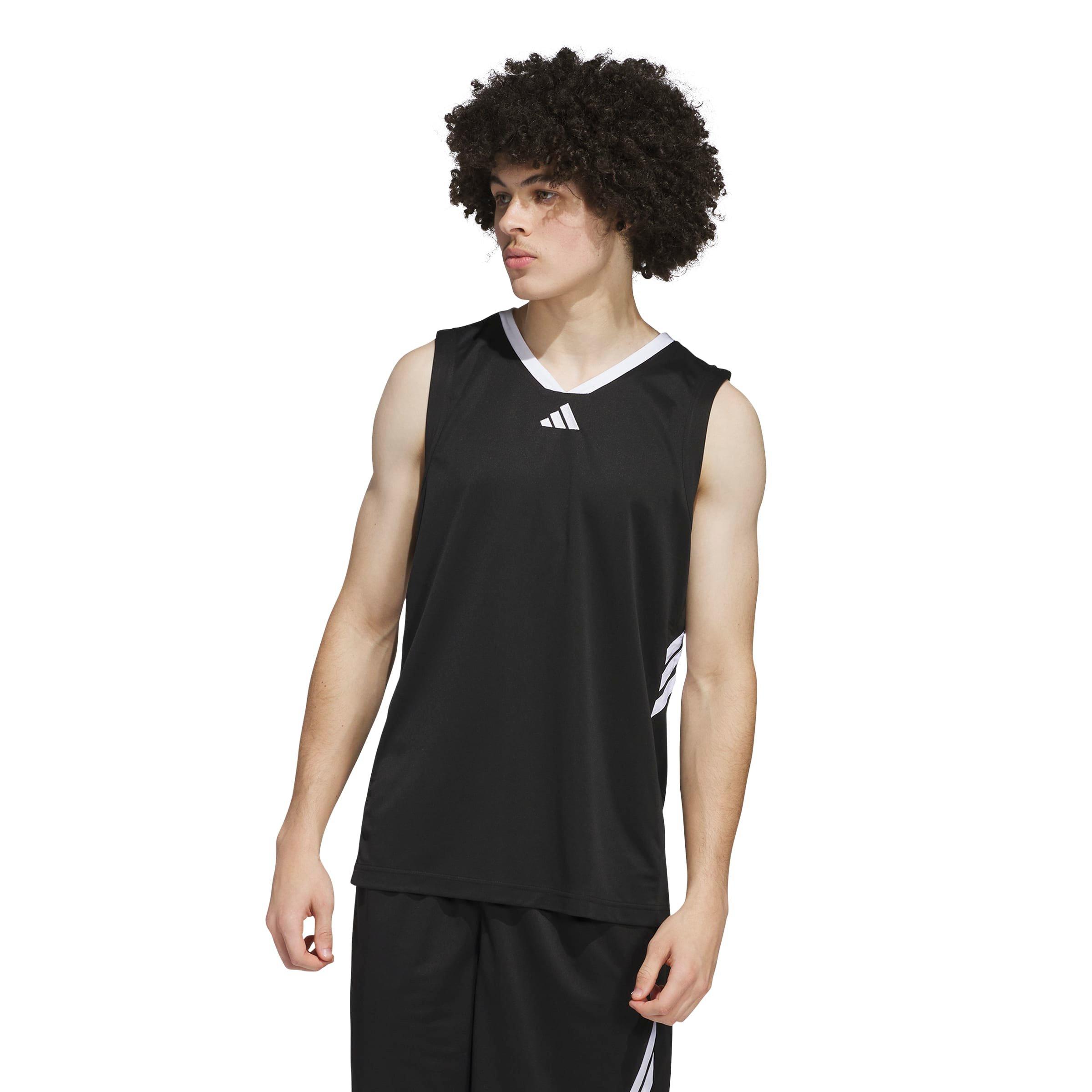 adidas Men's Basketball Legends Tank Top - Black - BLACK